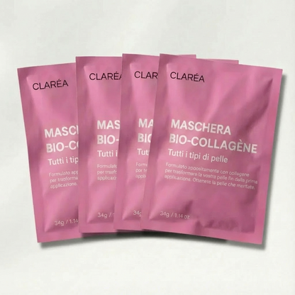 Maschere al Bio-Collagene – Idratazione Profonda & Riduzione delle Linee Sottili