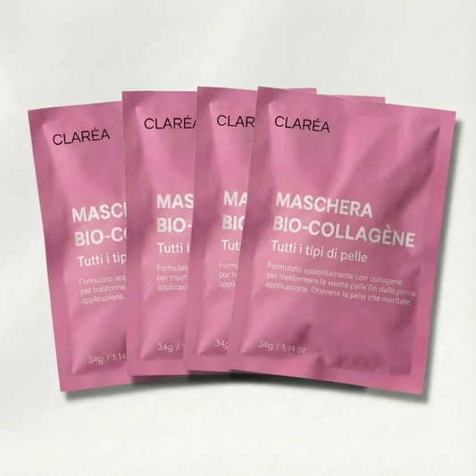 Maschere al Bio-Collagene – Idratazione Profonda & Riduzione delle Linee Sottili
