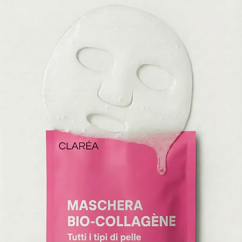 Maschere al Bio-Collagene – Idratazione Profonda & Riduzione delle Linee Sottili