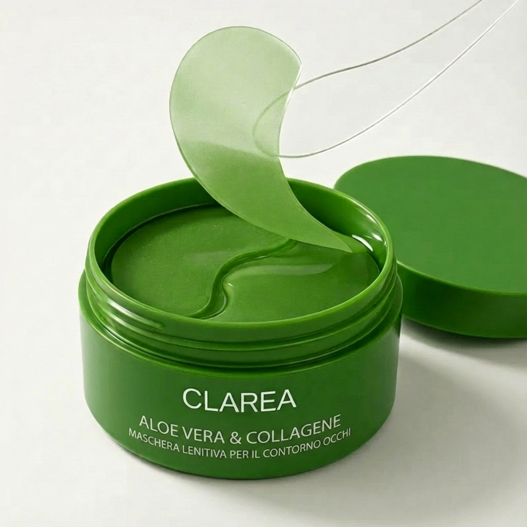 Patch Contorno Occhi all’Aloe Vera – Ideali per occhiaie, borse e sguardo stanco